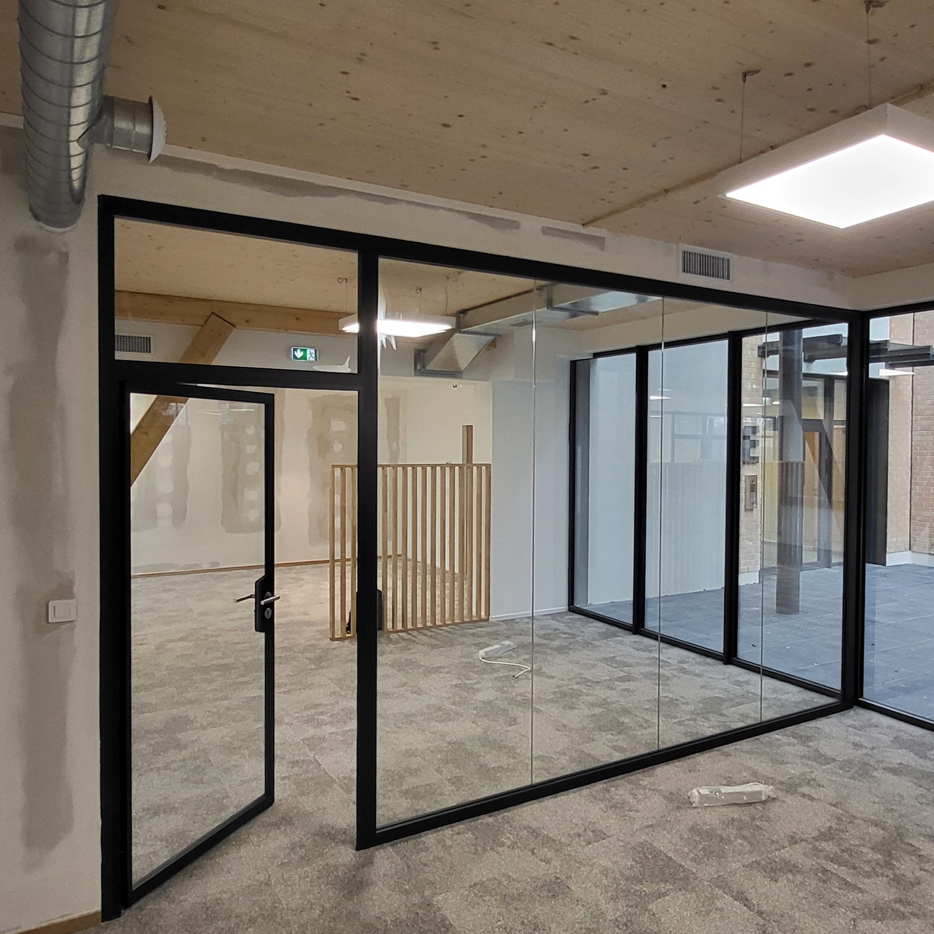 Vitrée bord à bord 1